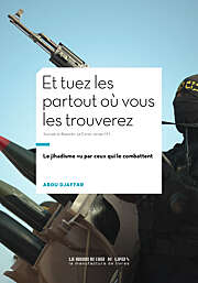 Conférence autour de Et tuez-les partout où vous les trouverez. Le jihadisme vu par ceux qui le combattent au Département des études et de la recherche de l’IHEDN