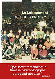 Claire Vesin et son Lotissement en lice pour le prix LCDL de la librairie Le Coin des livres de Davézieux