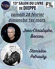 Nos auteurs au Salon du livre de Dieppe